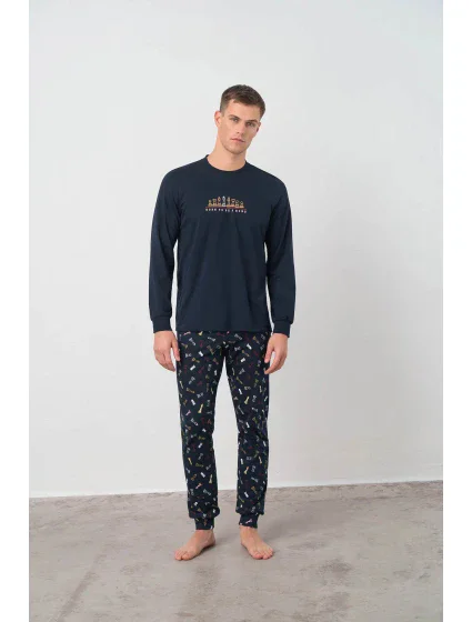 Pánské pyžamo model 17647095 - Vamp Pánské pyžamo model 17647095 - Vamp