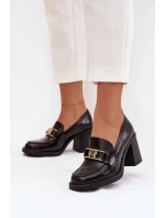 Topánky na polpäte model 217841 Step in style