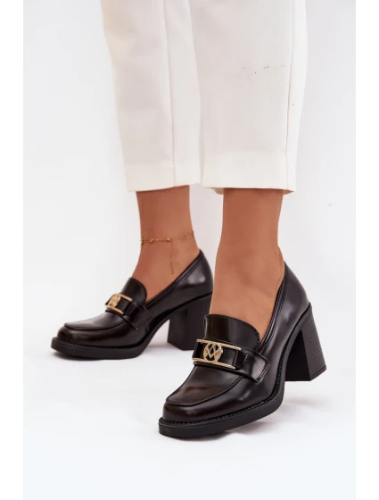 Topánky na polpäte model 217841 Step in style