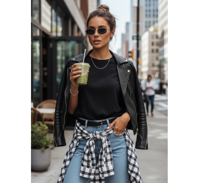 MAYLA dámské tričko černé Dstreet model 21968078 - FashionStreet