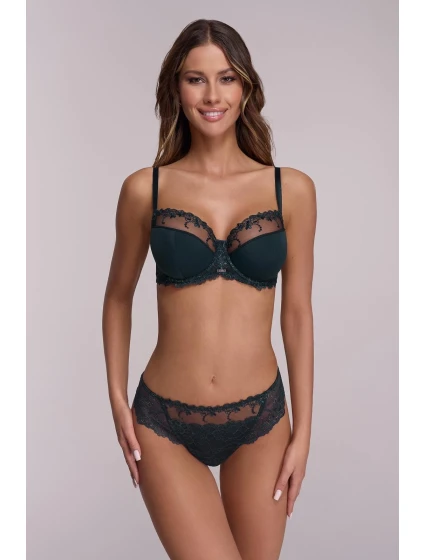 Polomäkká podprsenka Ava 1030 Petrol