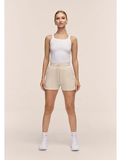 Dámske šortky CASALL Peachy Shorts, biela farba