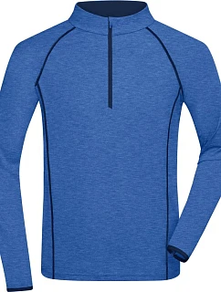JN 498 Pánské funkční tričko s dlouhým rukávem blue model 22487012 - Daiber