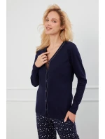 Talianska móda Libra long length sp. farba:navy blue/print Talianska móda Libra long length sp. farba:navy blue/print