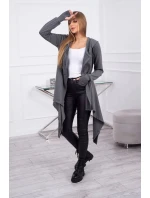 Mikina s kapucňou a zipsom na boku graphite Mikina s kapucňou a zipsom na boku graphite