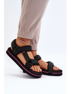 Damskie Sandały Na Platformie Lee Cooper LCW-24-05-2751L Czarne