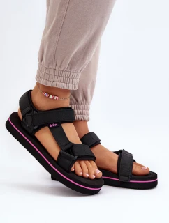 Damskie Sandały Na Platformie Lee Cooper LCW-24-05-2751L Czarne
