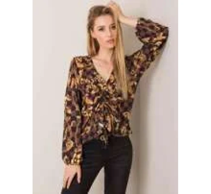 Blúzka DHJ BZ 12283.94P hnedá