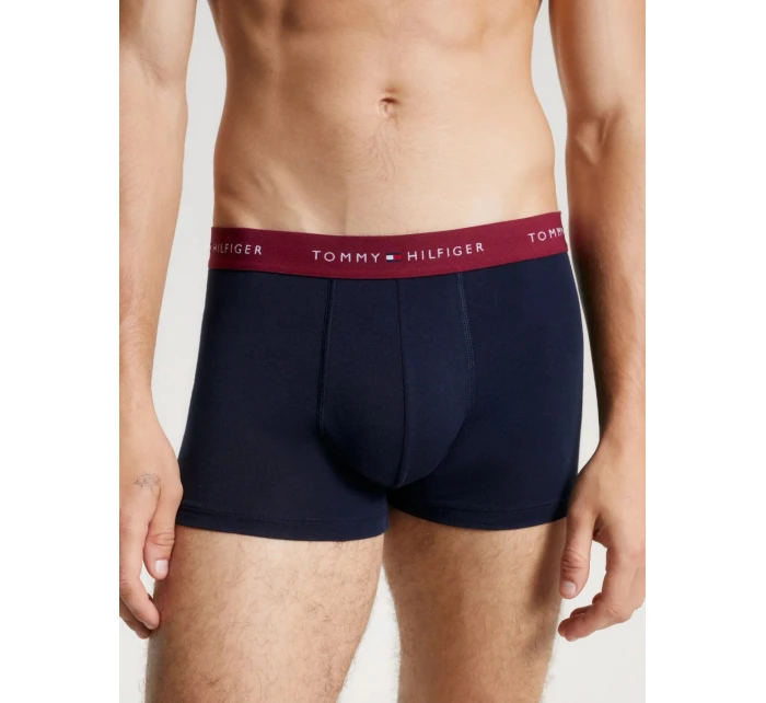 Pánské boxerky 3PACK tm. modré model 20084630 - Tommy Hilfiger Pánské boxerky 3PACK tm. modré model 20084630 - Tommy Hilfiger