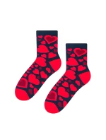 Dámské ponožky model 14559108 Srdce - Steven Dámské ponožky model 14559108 Srdce - Steven