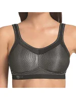 tvarovaná športová podprsenka 5529 čierna - Active
