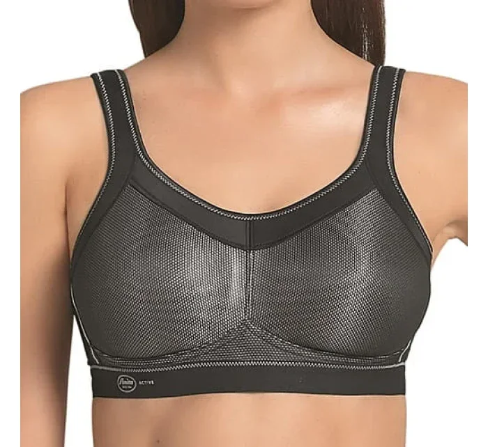 tvarovaná športová podprsenka 5529 čierna - Active
