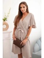 Šaty so skladaným výstrihom fango Šaty so skladaným výstrihom fango