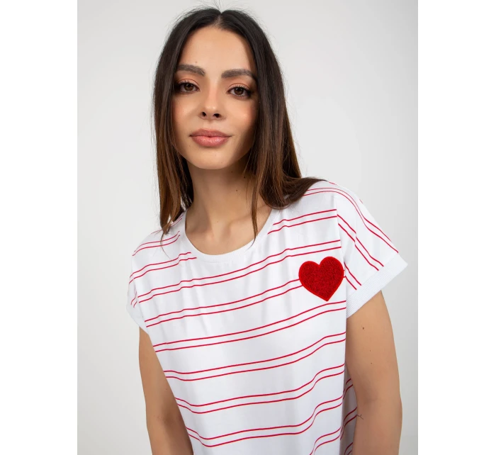 Blúzka RV BZ 8619.94 biela a červená