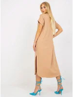 Šaty TW SK model 17408260 velbloud - FPrice Šaty TW SK model 17408260 velbloud - FPrice