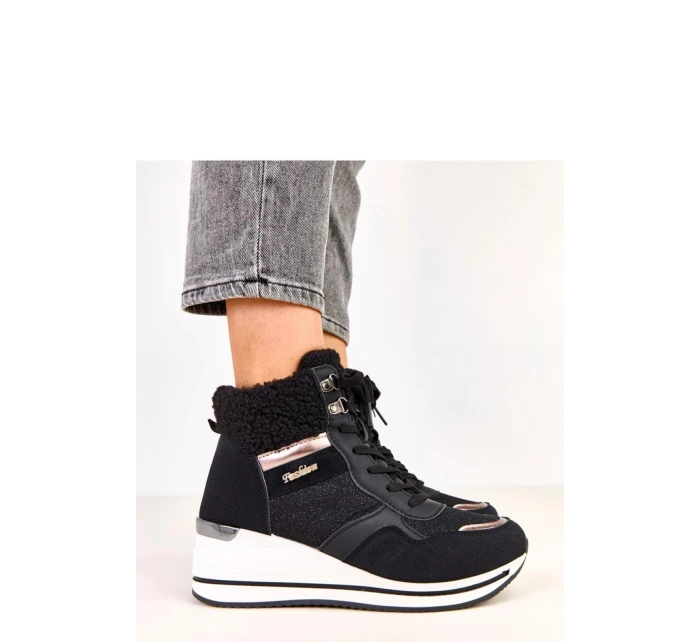 Dámske snežnice EX5600-1 black - Solea