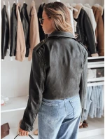 dámská kožená bunda ramones black Dstreet model 21973155 - FashionStreet