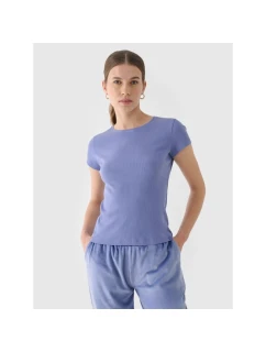 Dámske hladké tričko slim 4F 4FRAW24TTSHF2300-32S
