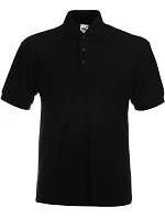 Heavy 65/35 Pique Polo Piqué polo z těžké bavlny model 22410498 black - Fruit of the Loom Heavy 65/35 Pique Polo Piqué polo z těžké bavlny model 22410498 black - Fruit of the Loom