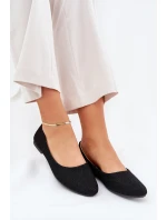 Dámské Baletky Ploché S třpytkami Černé model 21689089 - Boto