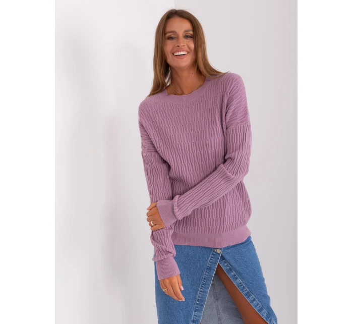 Jumper AT SW 2338.14P svetlo fialová