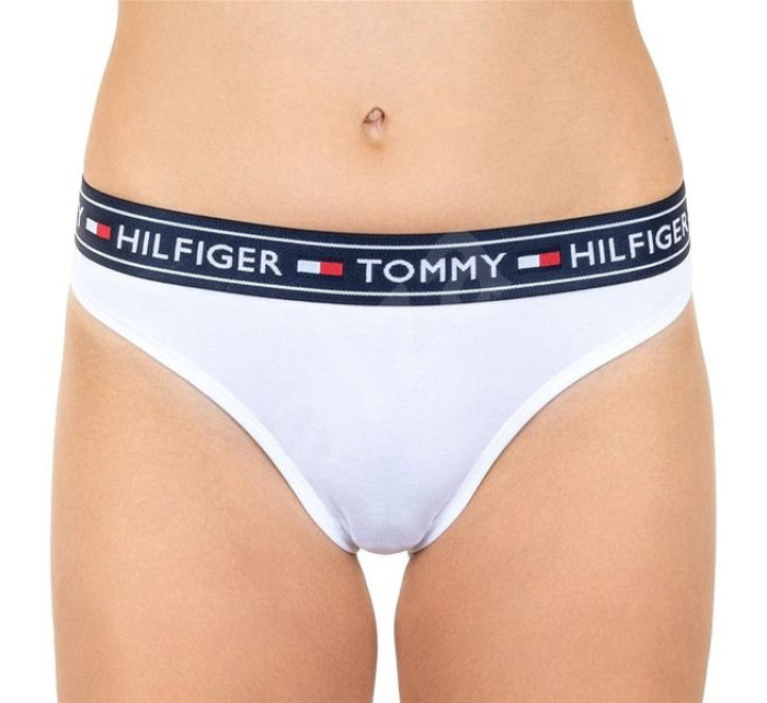Dámske brazílskej nohavičky UW0UW00723 100 biela - Tommy Hilfiger