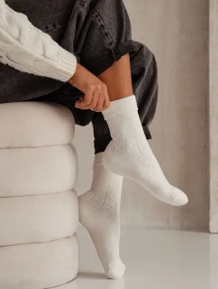 DÁMSKE FROTÉ PONOŽKY CIKCAK 0118.012