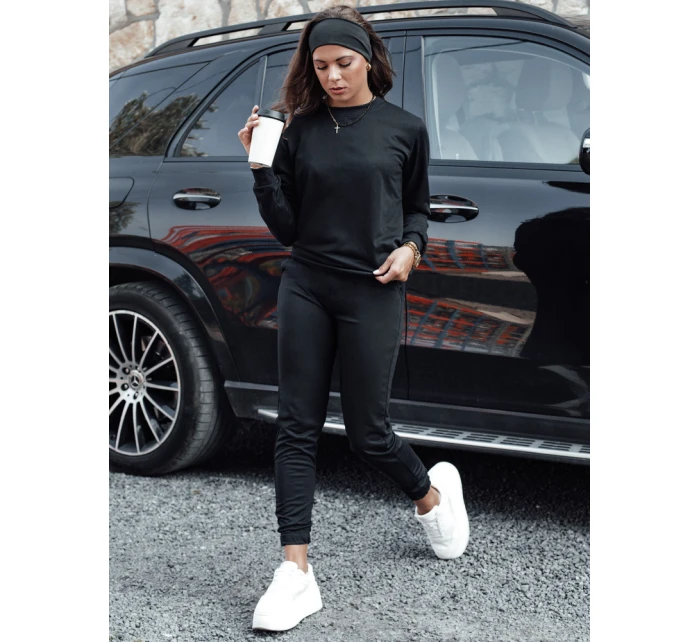 MILIAN dámská tepláková souprava černá Dstreet model 21980527 - FashionStreet