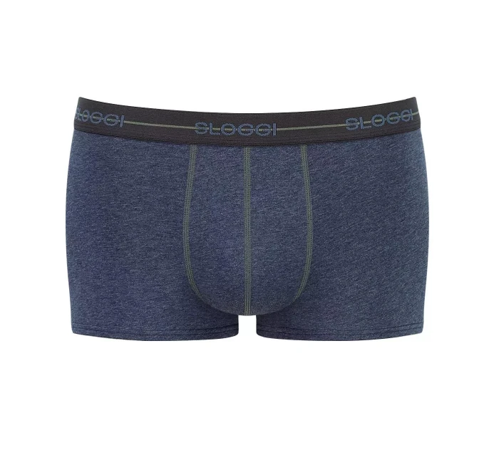 Pánske boxerky Start Hipster C2P - UNKNOWN - black/blue V004 - Sloggi