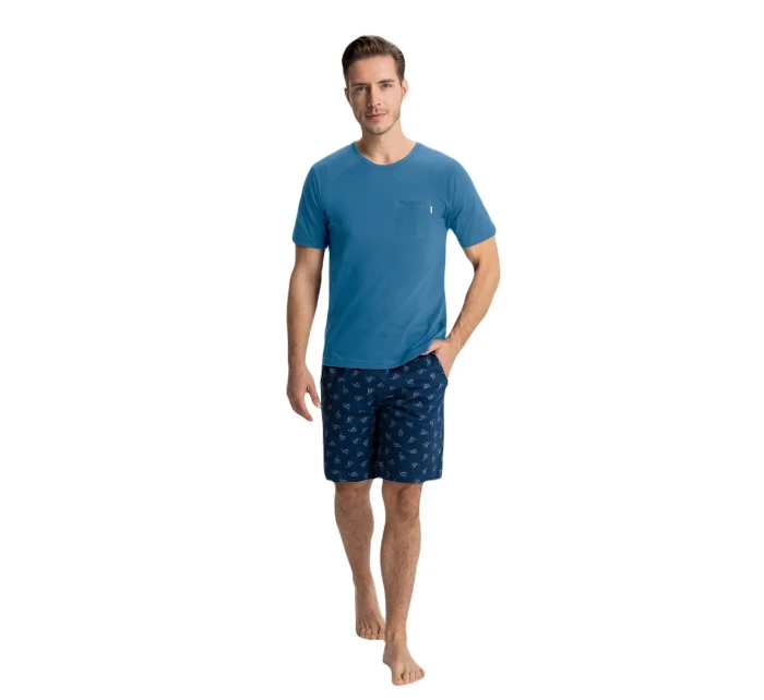 Pánske pyžamo Luna 807 M-2XL Pánske pyžamo Luna 807 M-2XL