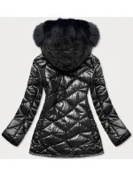 DAMSKA KURTKA PRZEJŚCIOWA PLUS SIZE CZARNA model 21242852 - FC MINA