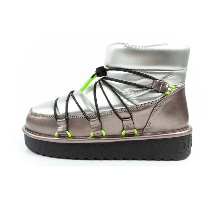 snow boots winter  boots silver dámské model 21395276 - D.Franklin