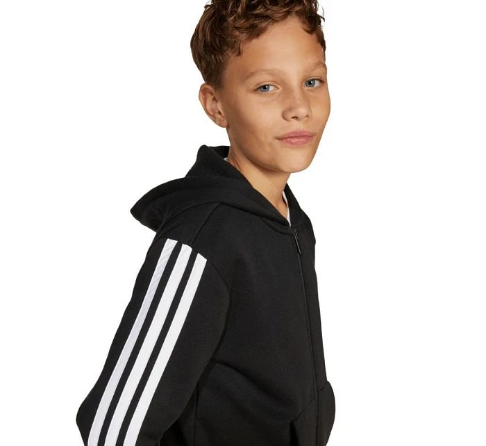 Dětská mikina Essentials FullZip černobílá model 21720560 - ADIDAS