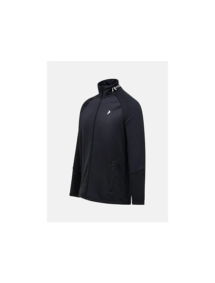 Pánská mikina PEAK PERFORMANCE M Rider Essentials Zip Jacket, černá Pánská mikina PEAK PERFORMANCE M Rider Essentials Zip Jacket, černá