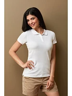 Stretch Polo Women Dámské elastické piqué polo z těžké bavlny model 22478454 white - Stedman