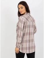 Blúzka D70039Z11082A svetlo béžová