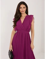 Sukienka IT SK model 22076876 ciemny fioletowy - FPrice