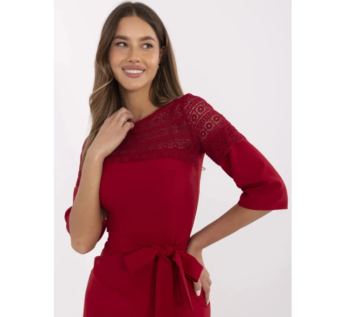 LK SK šaty 509980.09 bordová