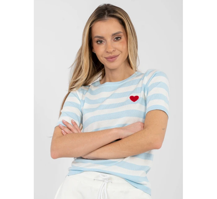 Jumper PM SW SF162.80 svetlomodrý Jumper PM SW SF162.80 svetlomodrý