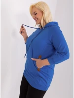 Bluza RV BL model 19394649 ciemny niebieski - FPrice Bluza RV BL model 19394649 ciemny niebieski - FPrice