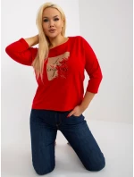 Halenka RV BZ model 18018755 červená - FPrice Halenka RV BZ model 18018755 červená - FPrice