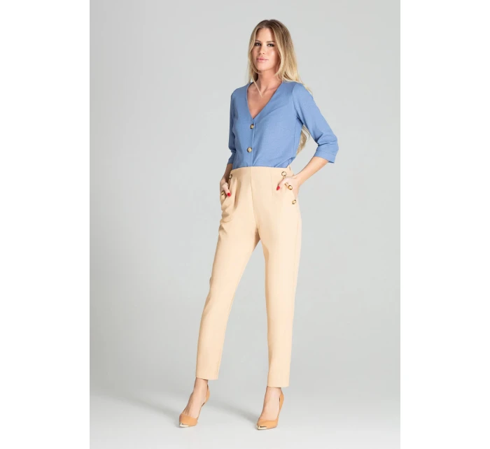 Dámská halenka M699 modrá - Figl Dámská halenka M699 modrá - Figl