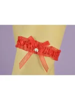 Dámske podväzky PW 23 Marrakesh Red - Julimex