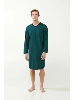 Vamp - Pánska nočná košeľa 21604 green-black - Vamp