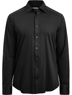 J.Harvest & Frost 132 Regular Men Košile Interlock s dlouhým rukávem black model 22459767
