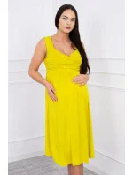 Šaty so širokými ramienkami