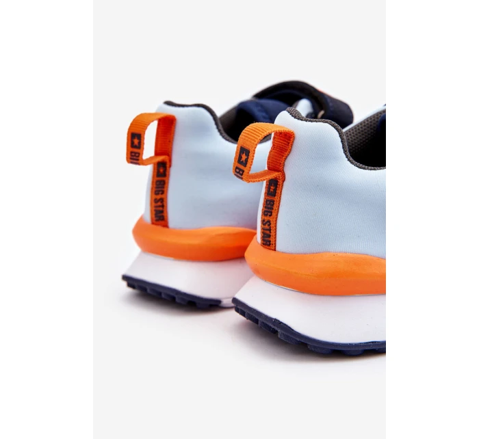 Niskie Dziecięce Buty Sportowe Memory Foam System Big Star LL374215 Granatowe Niskie Dziecięce Buty Sportowe Memory Foam System Big Star LL374215 Granatowe