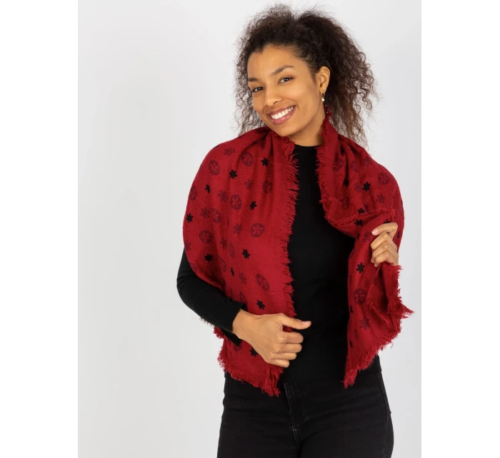 Dámska šatka AT CH 23505 1.55 tmavo červený