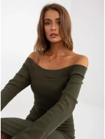 EM SK 674 šaty.26P khaki EM SK 674 šaty.26P khaki