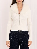 Sweter IR SW model 22401162 ecru - FPrice Sweter IR SW model 22401162 ecru - FPrice